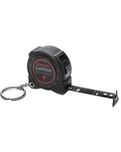 L1108B - Crescent 1/2" x 8' Shockforce Nite Eye™ Tape Measure Keychain