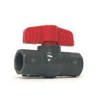 770S03G MATCO-NORCA 1/2" PVC Grey Slip Ballvalve