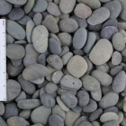 Mexican Beach Pebble - Black 1/2"-1" (Non-Polished)