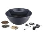AquaGarden Mini Pond Kit - Steel Gray - 78333