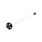 Golf Flag Pole - White color with metal base, 1/2" by 30" - FLAGS SOLD SEPARATELY