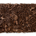 Brown Mulch - 100% recycled product.