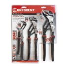 RTABCGSET3 - Crescent 3 Piece Z2™ Auto-Bite™ Tongue & Groove Plier Set