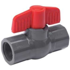 B&K Threaded Ball Valve 1" - 107-105 FPT x FPT Threaded, 150 psi Pressure, PVC Body - 0871137