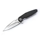 CPK350C - Crescent 3-1/2" Harpoon Blade Composite Handle Pocket Knife, Black