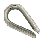 T7670629 - Campbell 1/4" Wire Rope Thimble