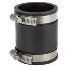 ProSource Rubber Flex Coupling 2" - PVC, Black - 4411138