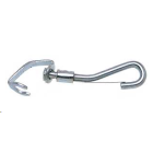 T7607301 - Campbell 5/16" Swiveling, Open Eye Spring Snap, #1407