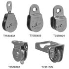 T7550301 - Campbell 1-1/2" Heavy Duty Steel Pulley, Single Sheave, Swivel Eye