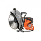 ECC Husqvarna K970 Handheld Concrete Saw Blade Rental Required  ITEM#4508 must be charged with this rental (2QT per day) ***USE PROVIDED PREMIXED FUEL ONLY***