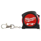 48-22-5506 Milwaukee TAPE MEAS KEYCHN 6 TAPE MEASURE KEYCHAINN 6FT/2M