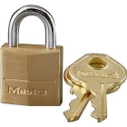 120D BRS PIN TUMBLER PADLCK3/4 PADLOCK BRS KD VRTCLR 7/16IN