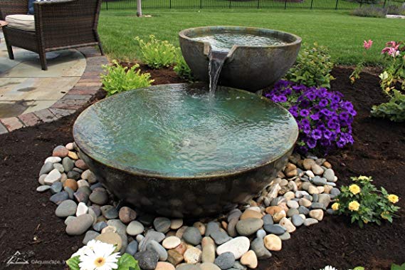 Spillway Bowl and Basin Landscape Fountain Kit | Bee Green Recycling ...
