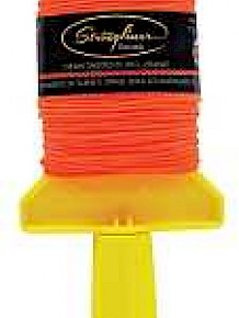 Braided Nylon Mason’s Line - Orange 250’